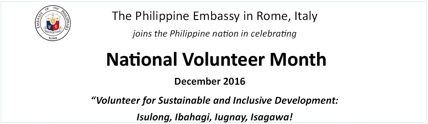 National Volunteers Month2016