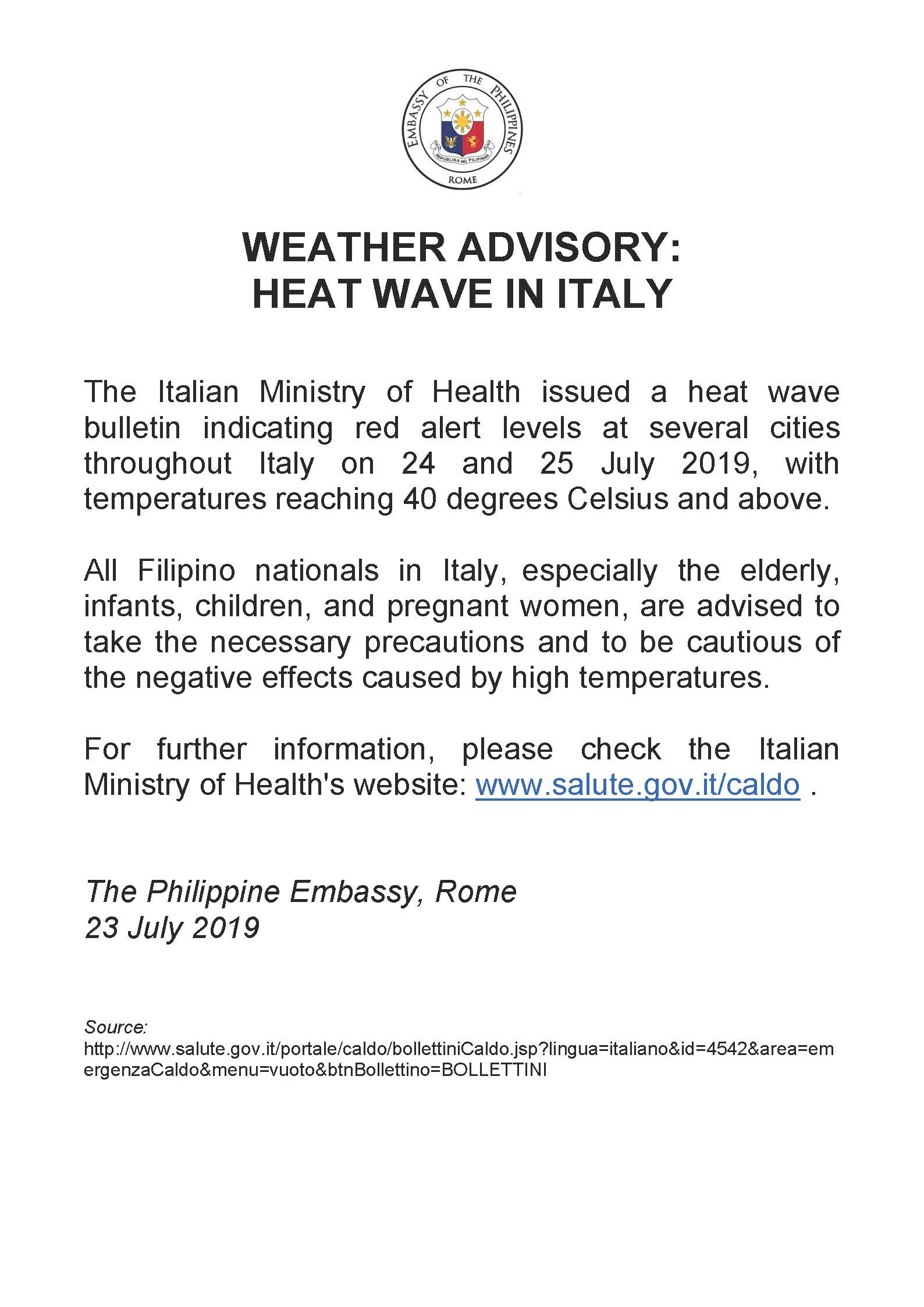 ADVISORY HEATWAVE p2