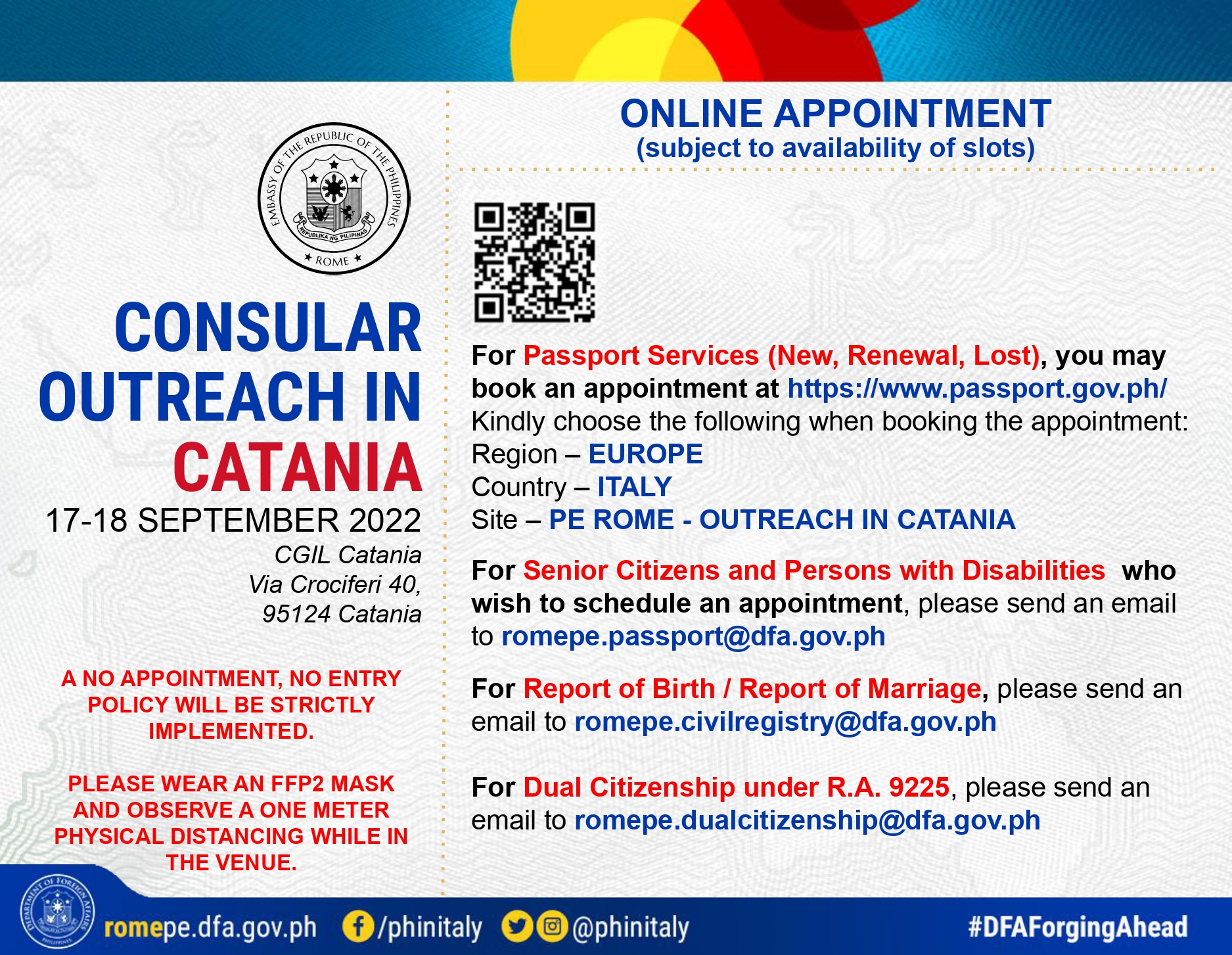 Advisory on Consular Outreach in Catania page 0001