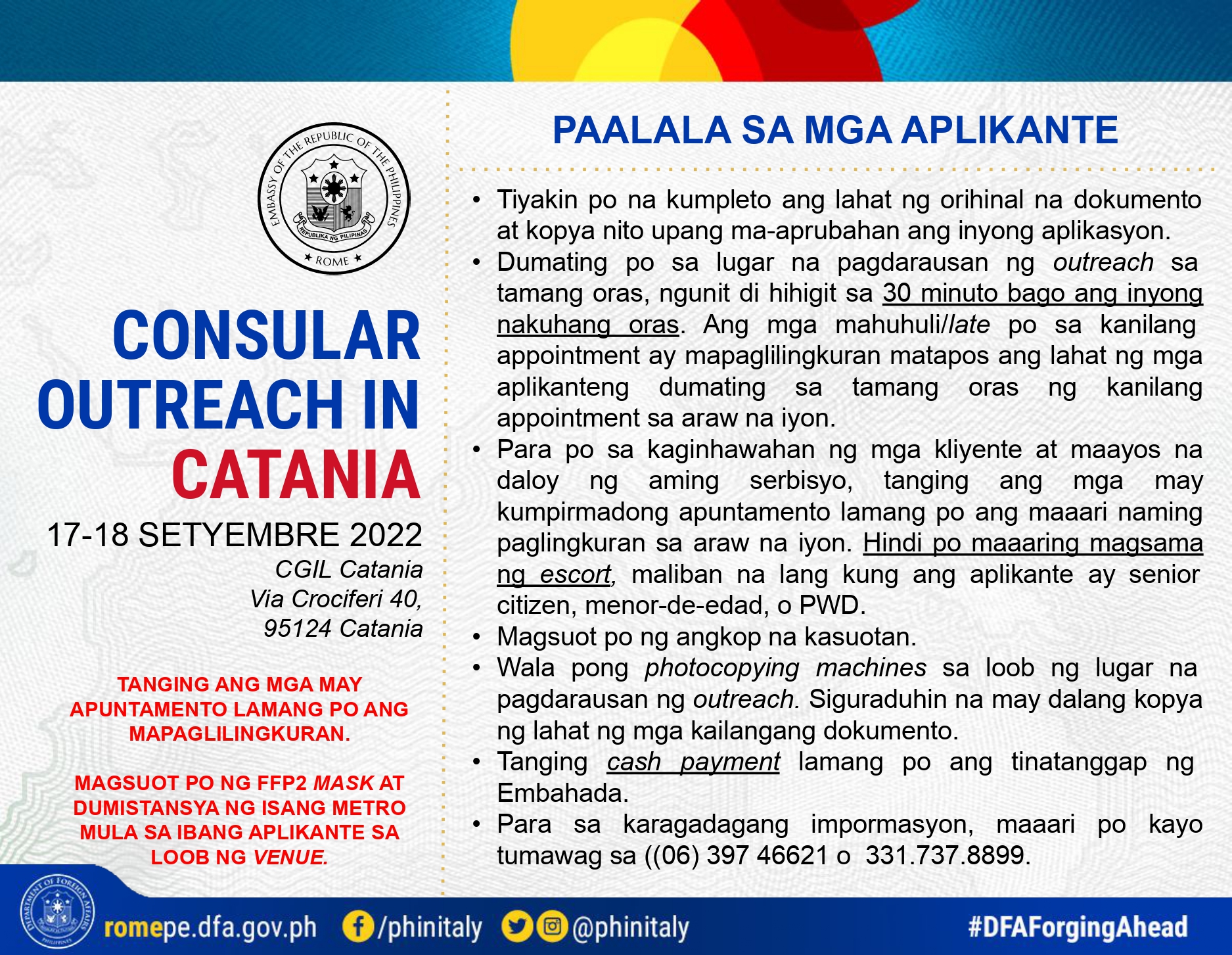 Advisory on Consular Outreach in Catania page 0006