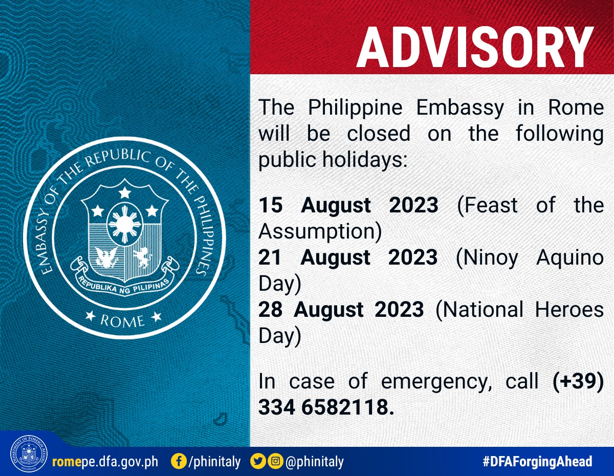 August Holidays