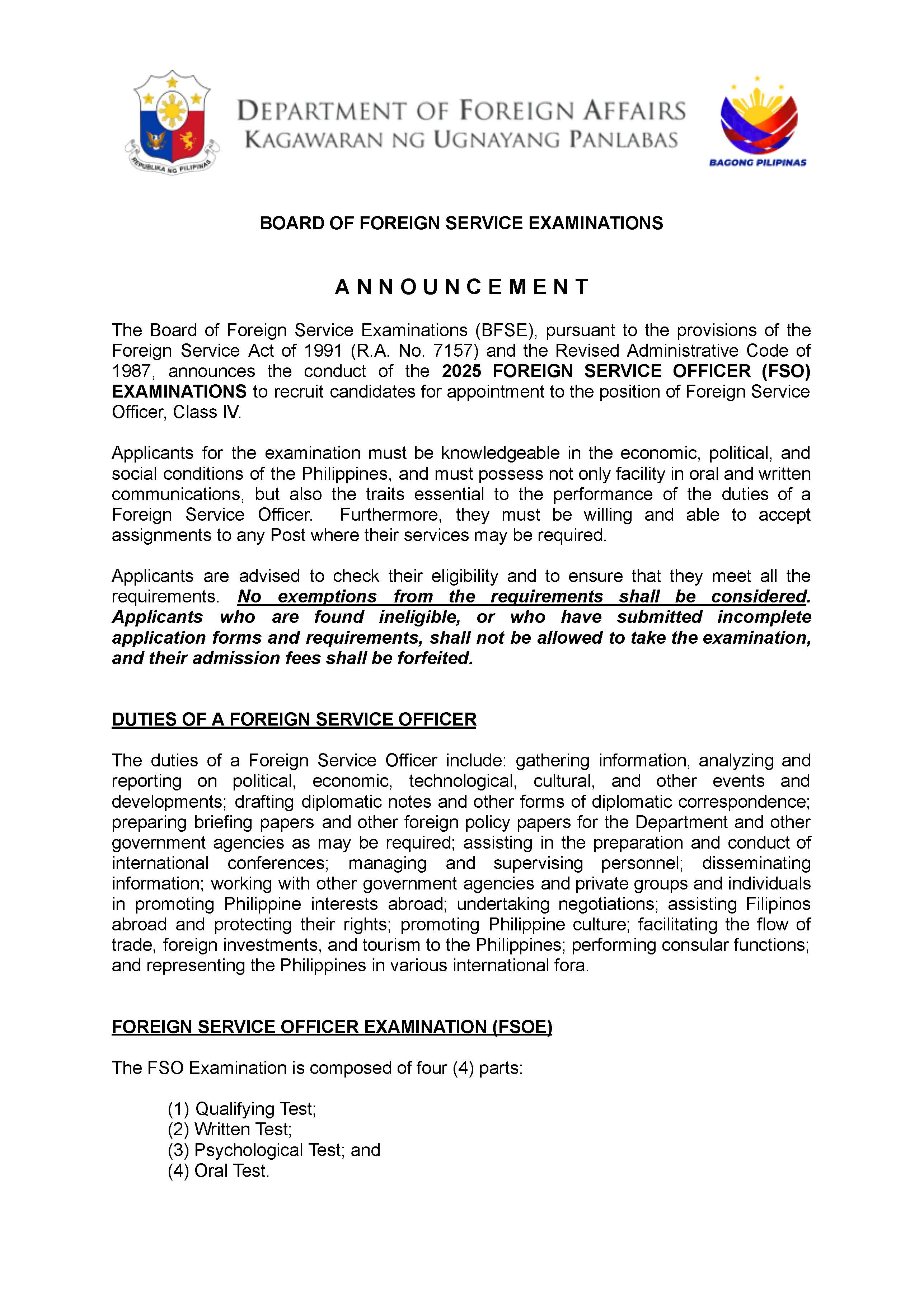 CIR 2099 BFSE 2024 Applicationss for the 2025 FSOE Qualifying Test Page 01